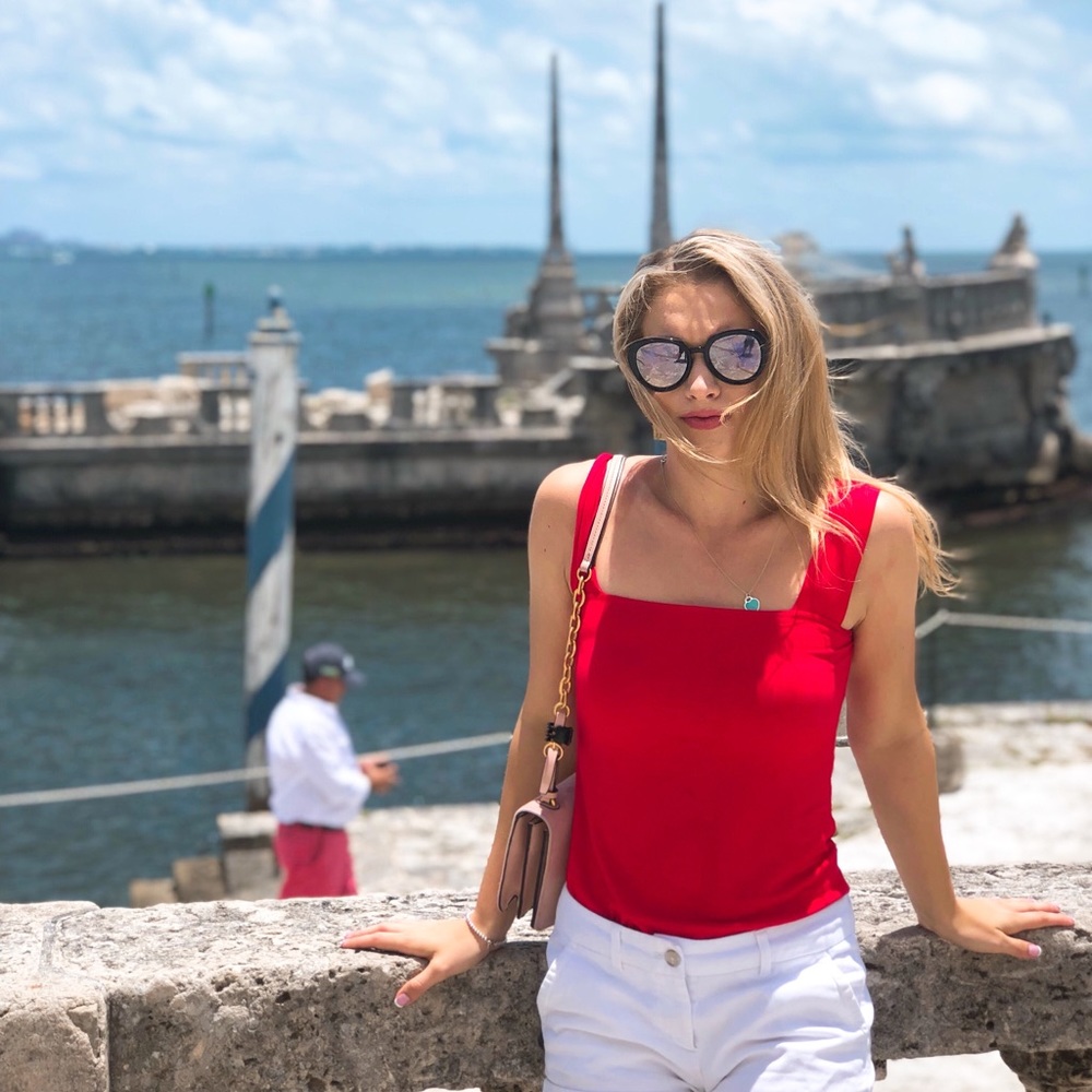 Rayon Model Red Shirt - Shore Store